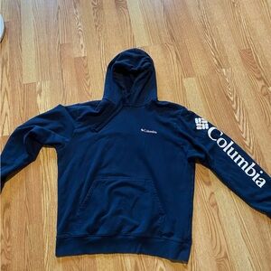 Columbia Men’s Large Hoodie (Navy Blue)